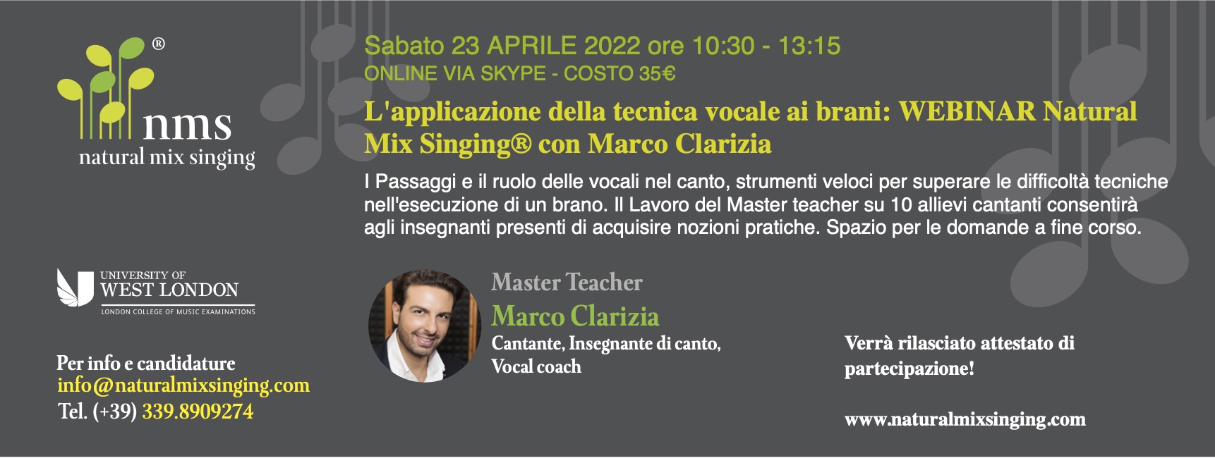 Foto notizia Natural Mix Singing